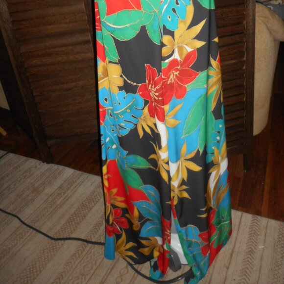 Perfect condition! Alice + Olivia bright floral flowy pants, size 6 - Picture 8 of 9